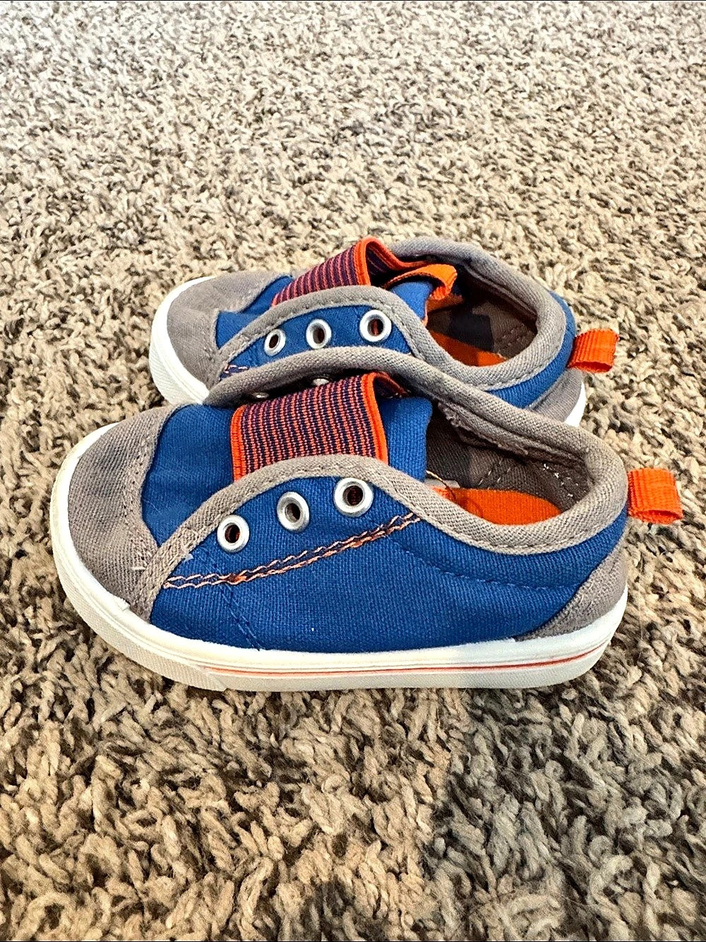 Garanimals Blue & Gray Sneakers Baby 3